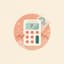 Income tax calculator icon